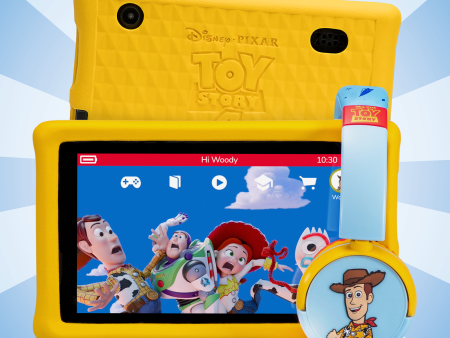 Disney and Pixar s Toy Story 7  Tablet & Headphone Bundle Online Hot Sale