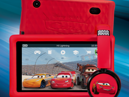 Disney and Pixar s Cars 7  Tablet & Headphones Bundle Sale