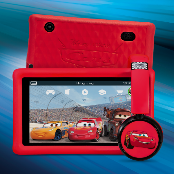 Disney and Pixar s Cars 7  Tablet & Headphones Bundle Sale