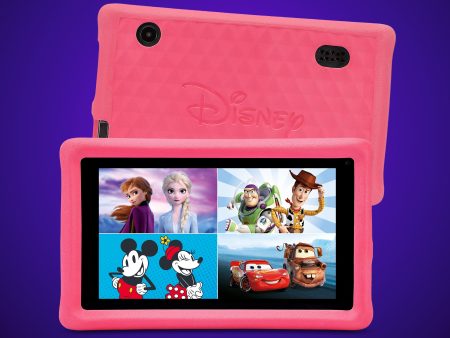 7  Kids Tablet Disney - Multi Property - Pink on Sale