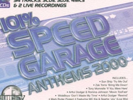 101% SPEED GARAGE ANTHEMS 2000 (CD) Cheap