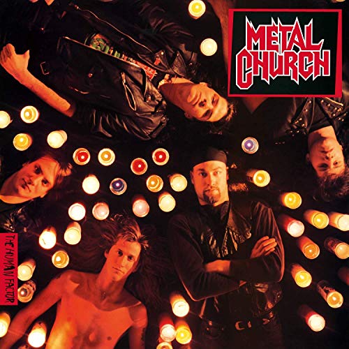 METAL CHURCH - HUMAN FACTOR (180G TRANSLUCENT RED VINYL) Supply