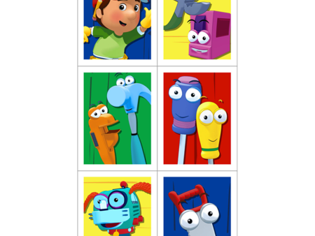 Handy Manny Stickers 4pcs Supply