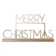 Gold Metal Merry Christmas Sign Online Hot Sale