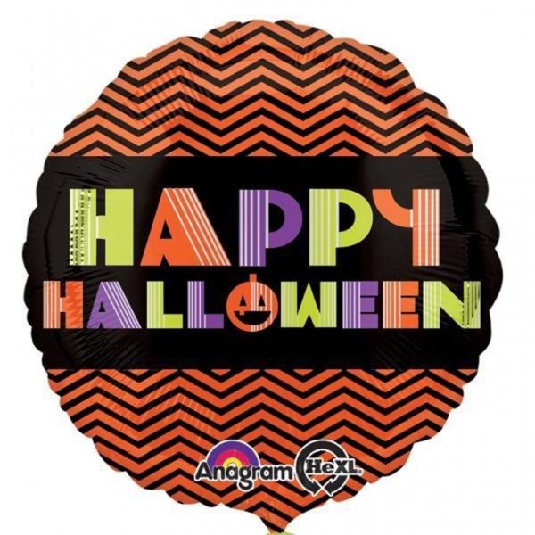 Neon Halloween Foil Balloon 18in Fashion