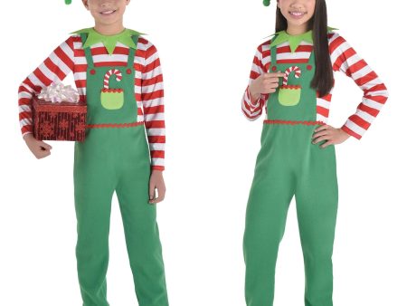 Child Elf Unisex Costume Cheap