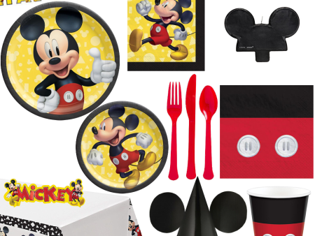 Mickey Forever Party Kit For 8 People on Sale