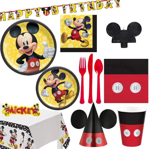 Mickey Forever Party Kit For 8 People on Sale