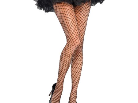 Adult Black Diamond Net Silver Shimmer Tights Discount