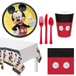 Mickey Forever Basic 57 Piece Tableware Party Supplies for 8 Guests on Sale