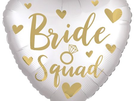 Bride Squad Satin Foil Balloon 18in Online now