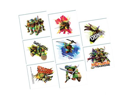 Teenage Mutant Tattoos Favors 8pcs Fashion