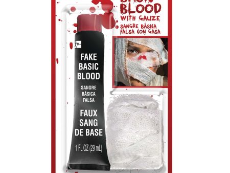 Adult Blood With Gauze 1OZ Sale