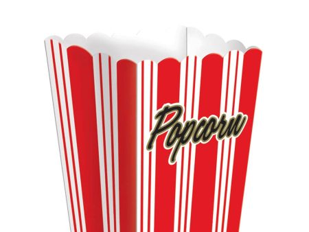 Small Popcorn Boxes 8pcs on Sale