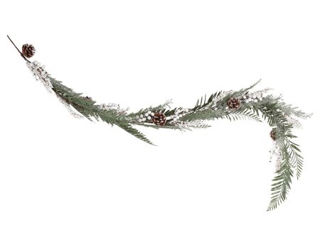 Snowy Christmas Garland Cheap