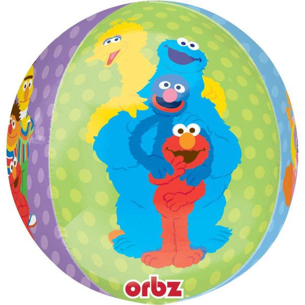 Sesame Street Orbz Balloon 38x40cm For Sale