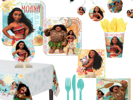 Moana Kit For 16 People For Sale