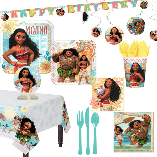 Moana Kit For 16 People For Sale