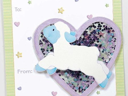 Baby Lamb Razzle Dazzle Gift Tag Sale