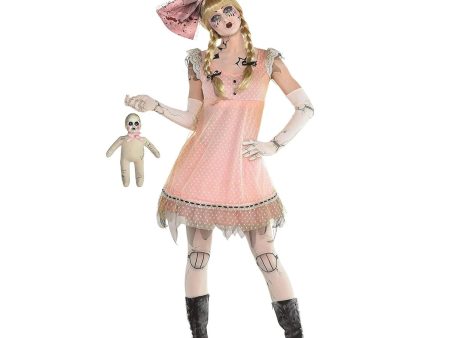 Adult Creepy Doll Women Dress Cheap