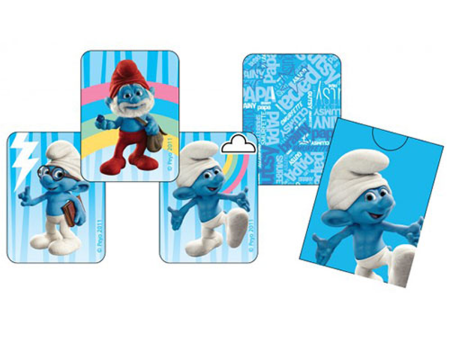 Smurfs Snap Cards 4pcs Online