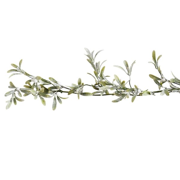 Christmas Mistletoe Foliage Garland For Cheap