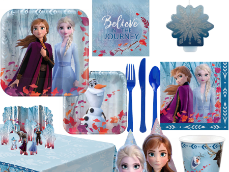 Frozen 2 Party Kit For 16 People Online now