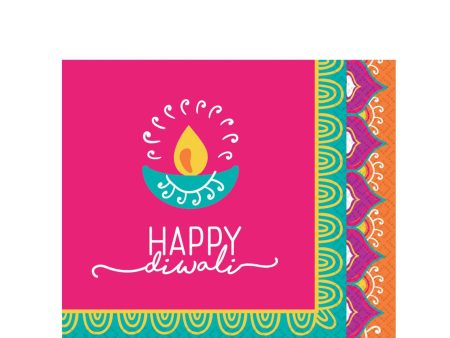 Diwali Beverage Tissue 16pcs Sale