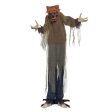 Mean Wolf Standing Decoration 160cm Online Sale