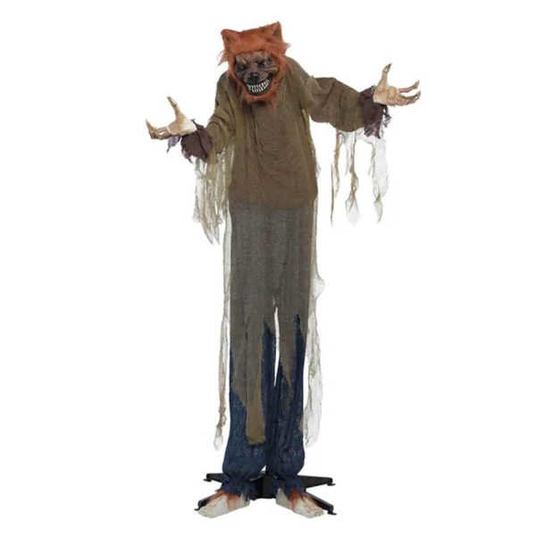 Mean Wolf Standing Decoration 160cm Online Sale