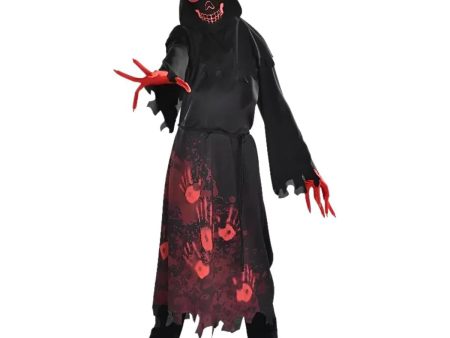 Child Hooded Horror Boy Costume Discount