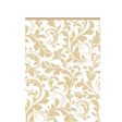 Gold Elegant Scroll Paper Tablecover on Sale