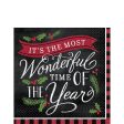 Most Wonderful Time Beverage Tissues 16pcs on Sale