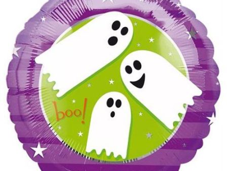 Creepy Critters Ghost Foil Balloon 18in For Cheap