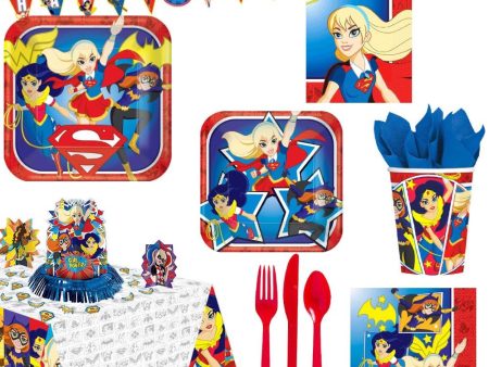 DC Superhero Girls Kit for 8 People Discount