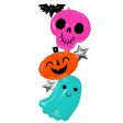 Mutli-Balloon Colorful & Creepy Halloween Characters Cheap