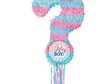 Gender Reveal Pull Piñata Cheap