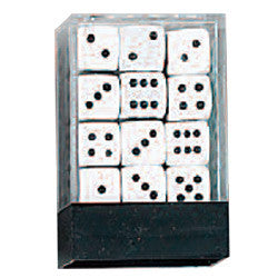 DLX Opaque Dice: 36pc 12mm (White) For Discount