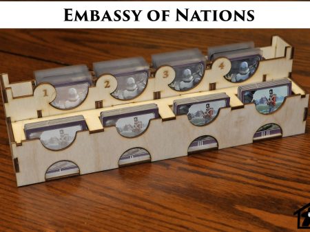 Meeple Realty - Embassy of Nations (compatible with NATIONS™) For Sale