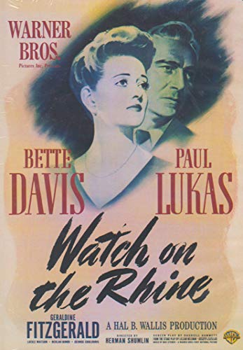 WATCH ON THE RHINE  - DVD-WARNER ARCHIVE COLLECTION For Cheap