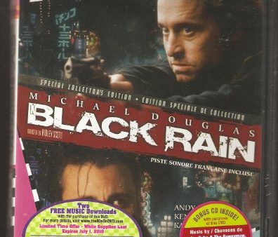 BLACK RAIN  - DVD-1989-MICHAEL DOUGLAS-SPECIAL COLLECT Fashion